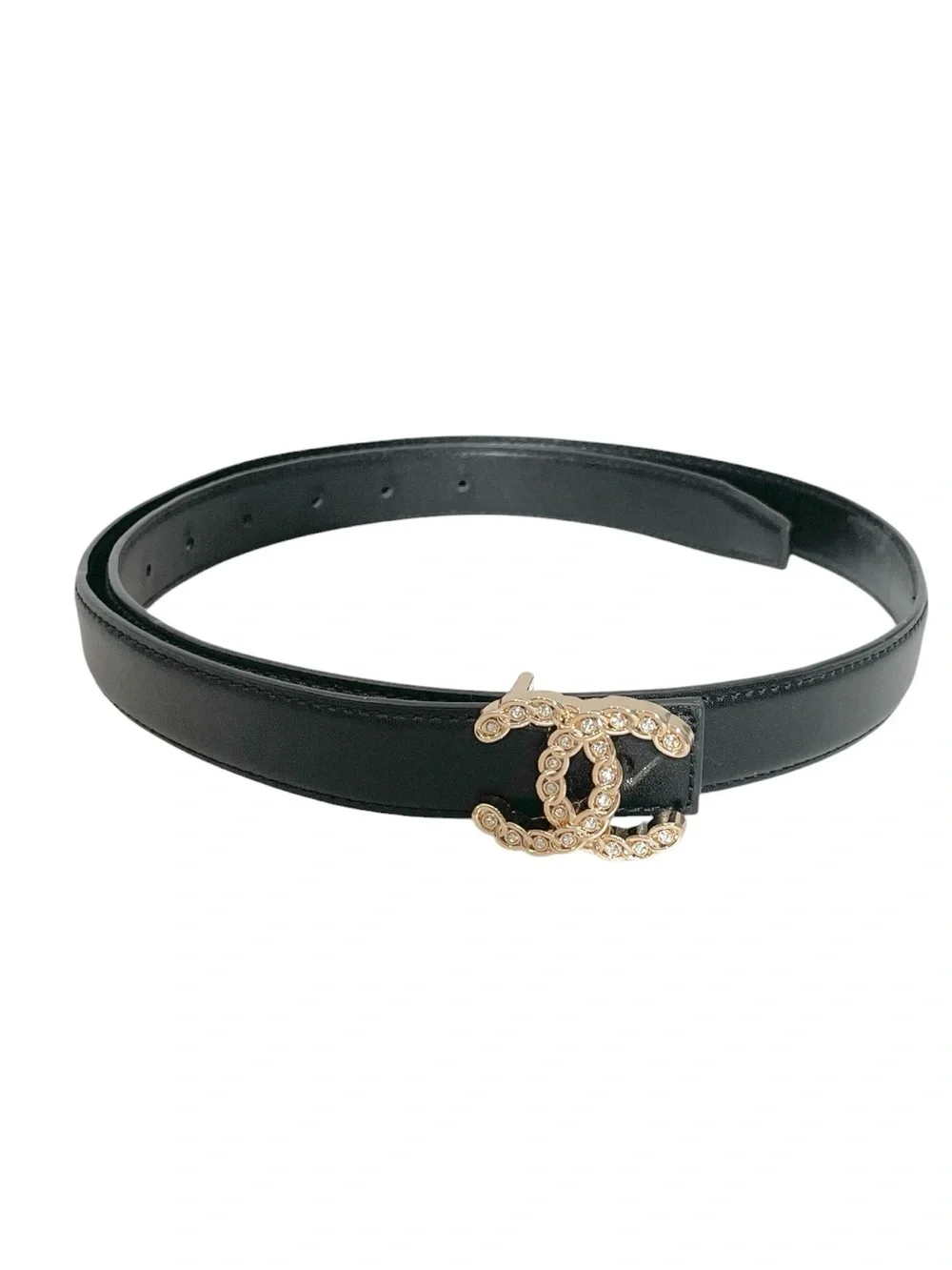 🖤 Black Crystal Buckle Belt 🖤